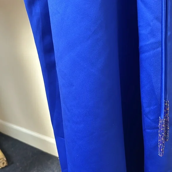 Alfred Angelo, blue formal dress. Size 14, EUC - Picture 6 of 6